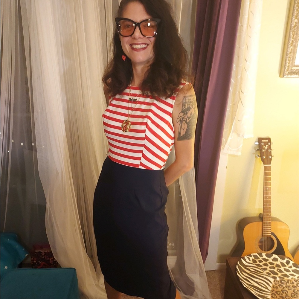 M NYT Barbie X Unique Vintage Roman Holiday Dress—fits S Halloween/everyday